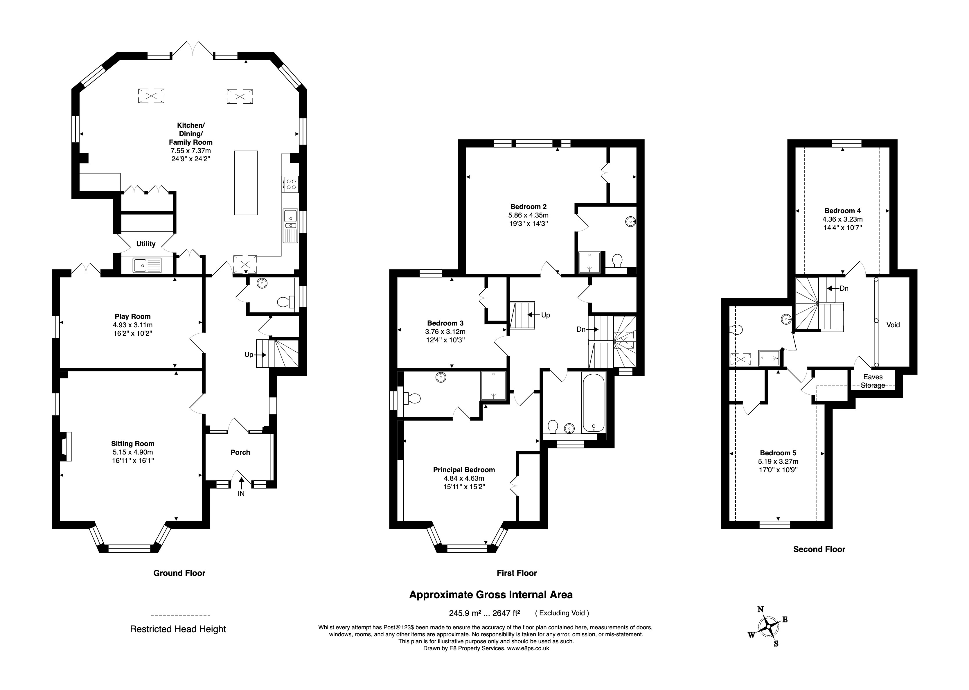 2a, Davenant Road, Oxford floorplan