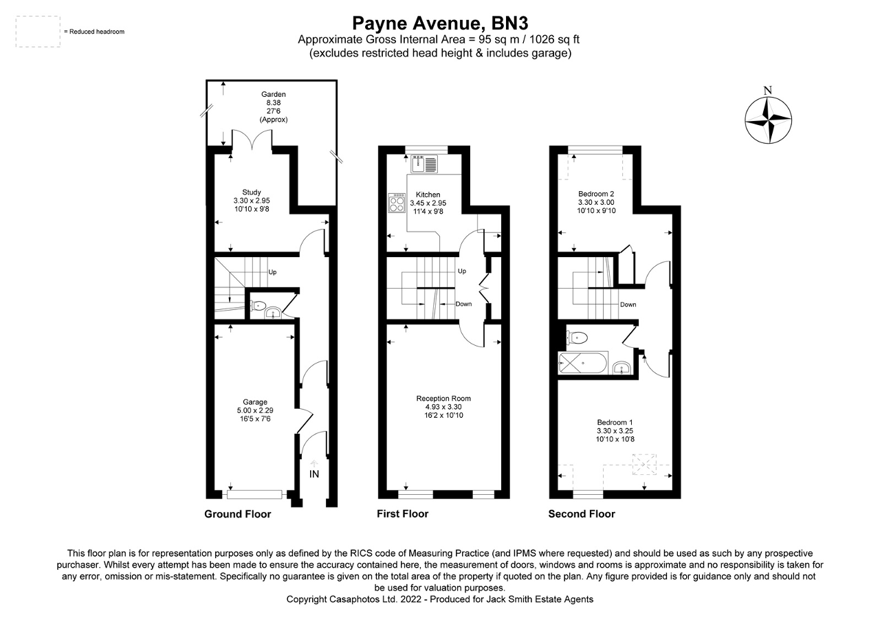 Payne Avenue, Hove, East Sussex BN3, 3 bedroom terraced house for sale 62273272 PrimeLocation