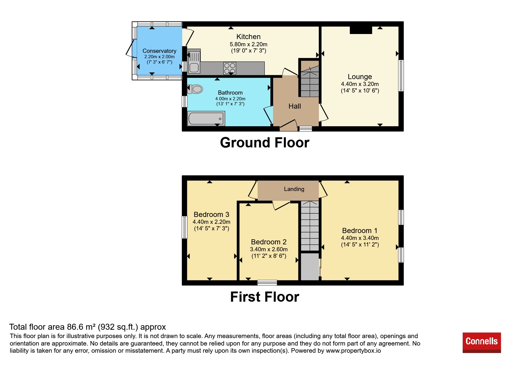 16, Lalleford Road, Luton floorplan