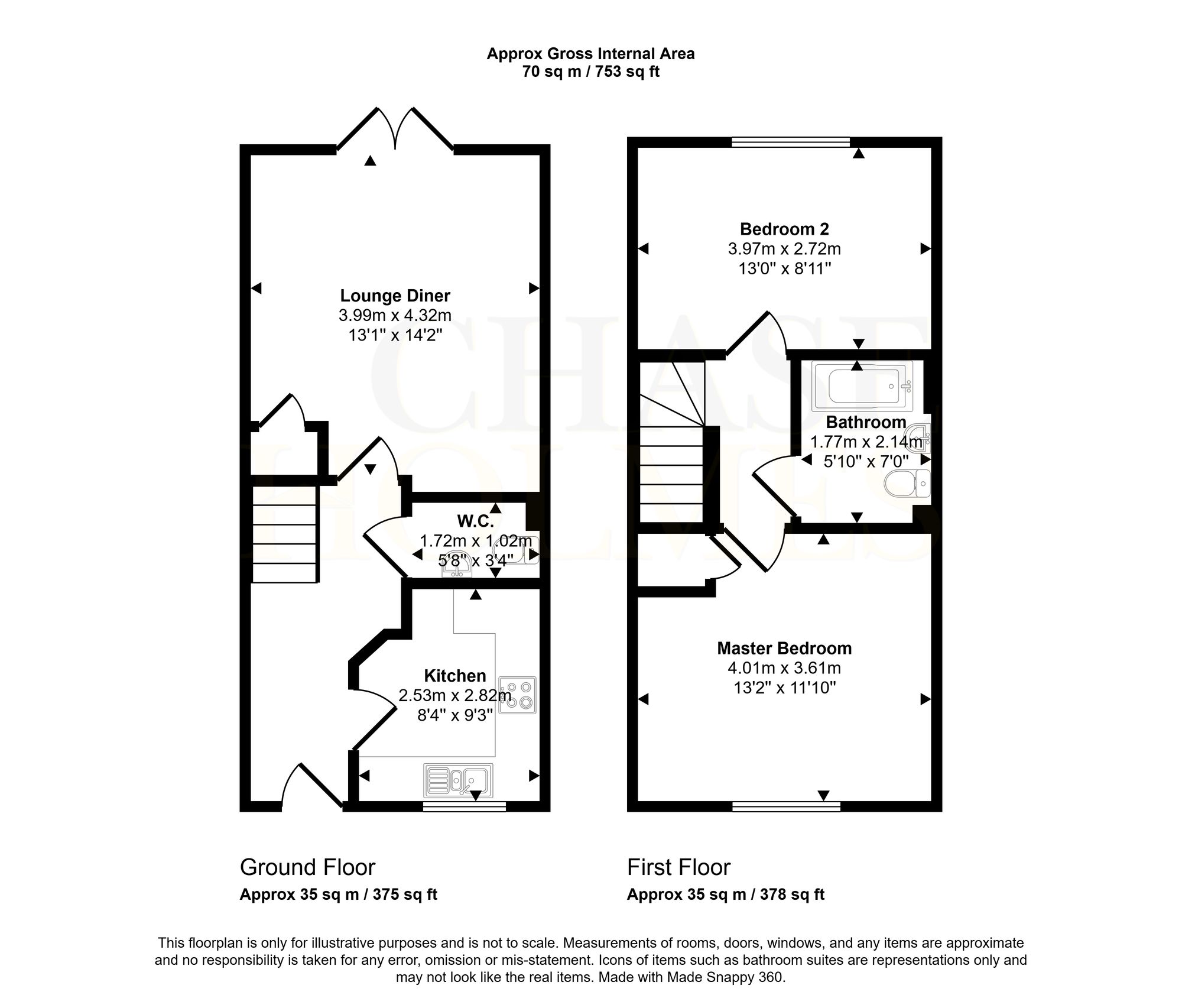 20 Laygate, South Shields floorplan