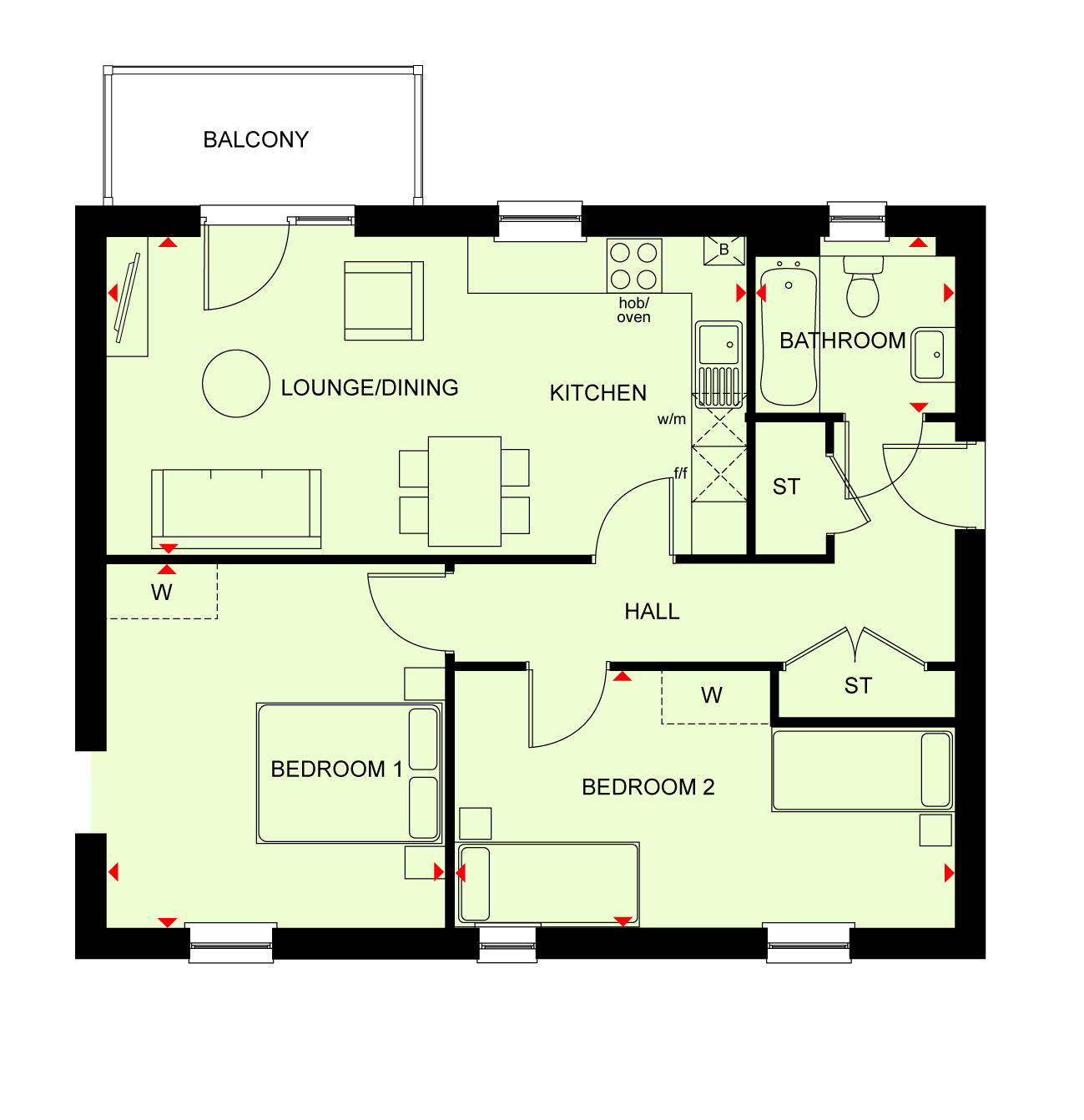 H871494, Barley Way, Grove, Wantage floorplan