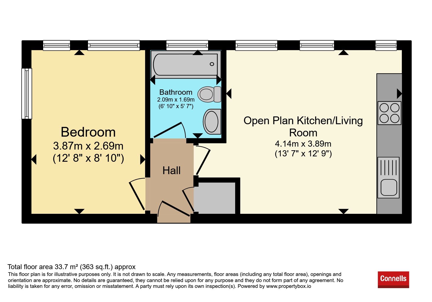 83, Holmes Park, North Street, Horsham floorplan