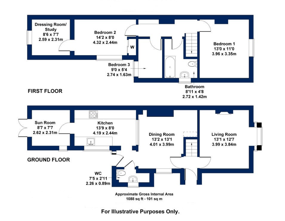 37 Perry Street, Wendover, Buckinghamshire floorplan
