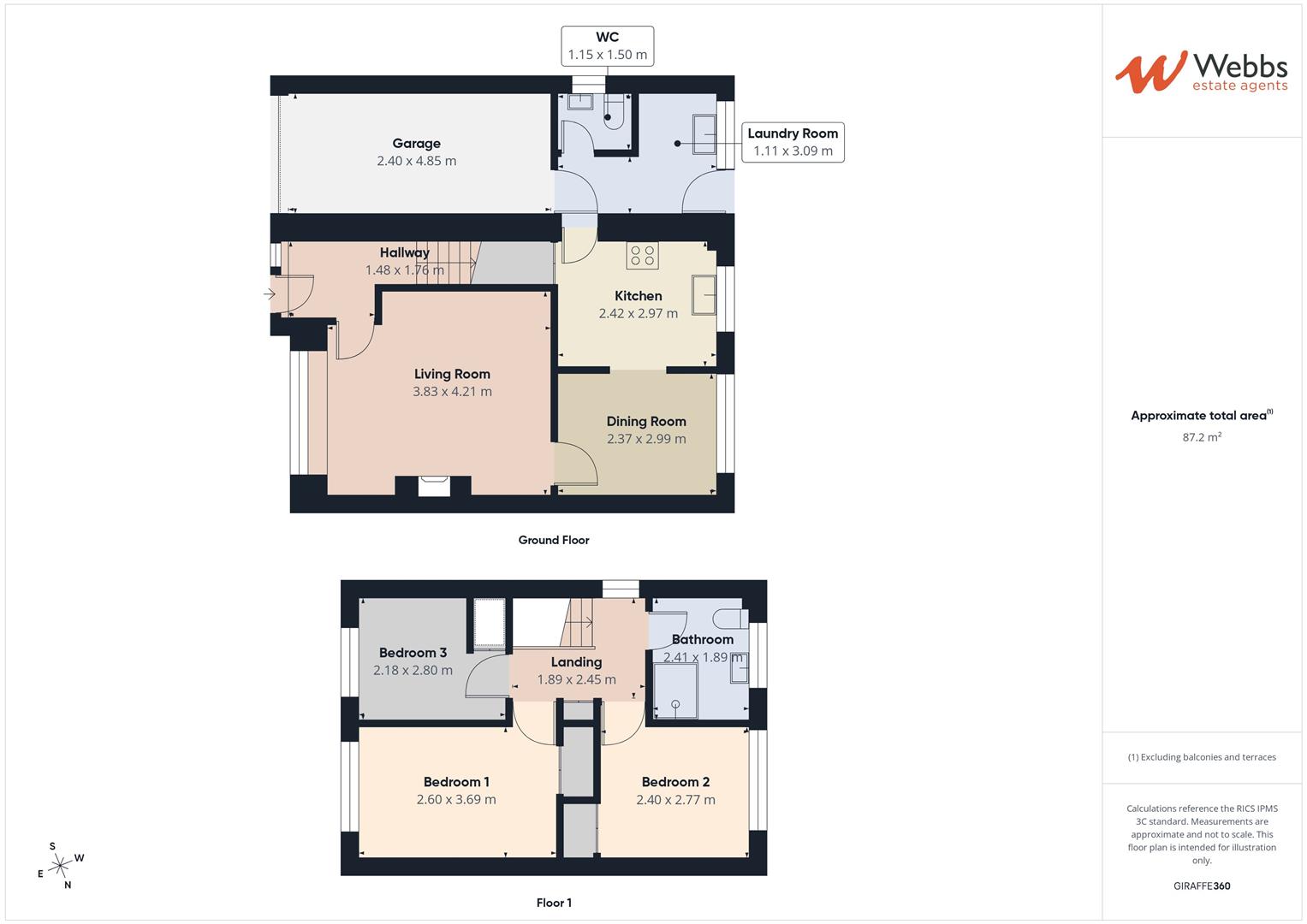 12, The Shrubbery, Rugeley floorplan