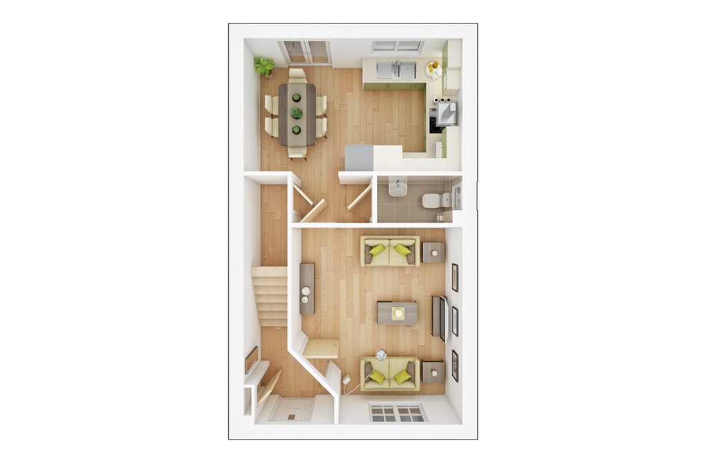The Gosford - Plot 90, Stour View, Pioneer Way, Brantham floorplan