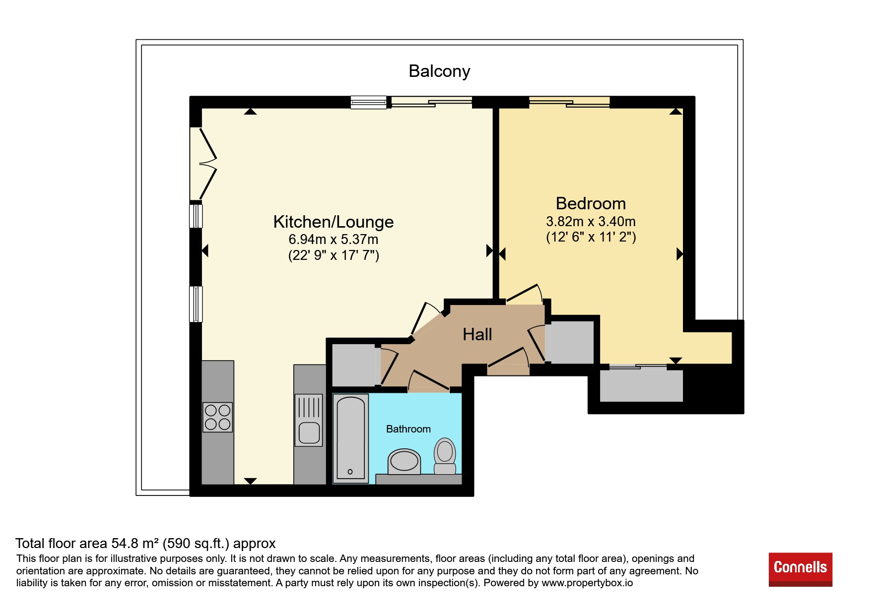 16, Hewson Court, Church Street, MAIDSTONE floorplan