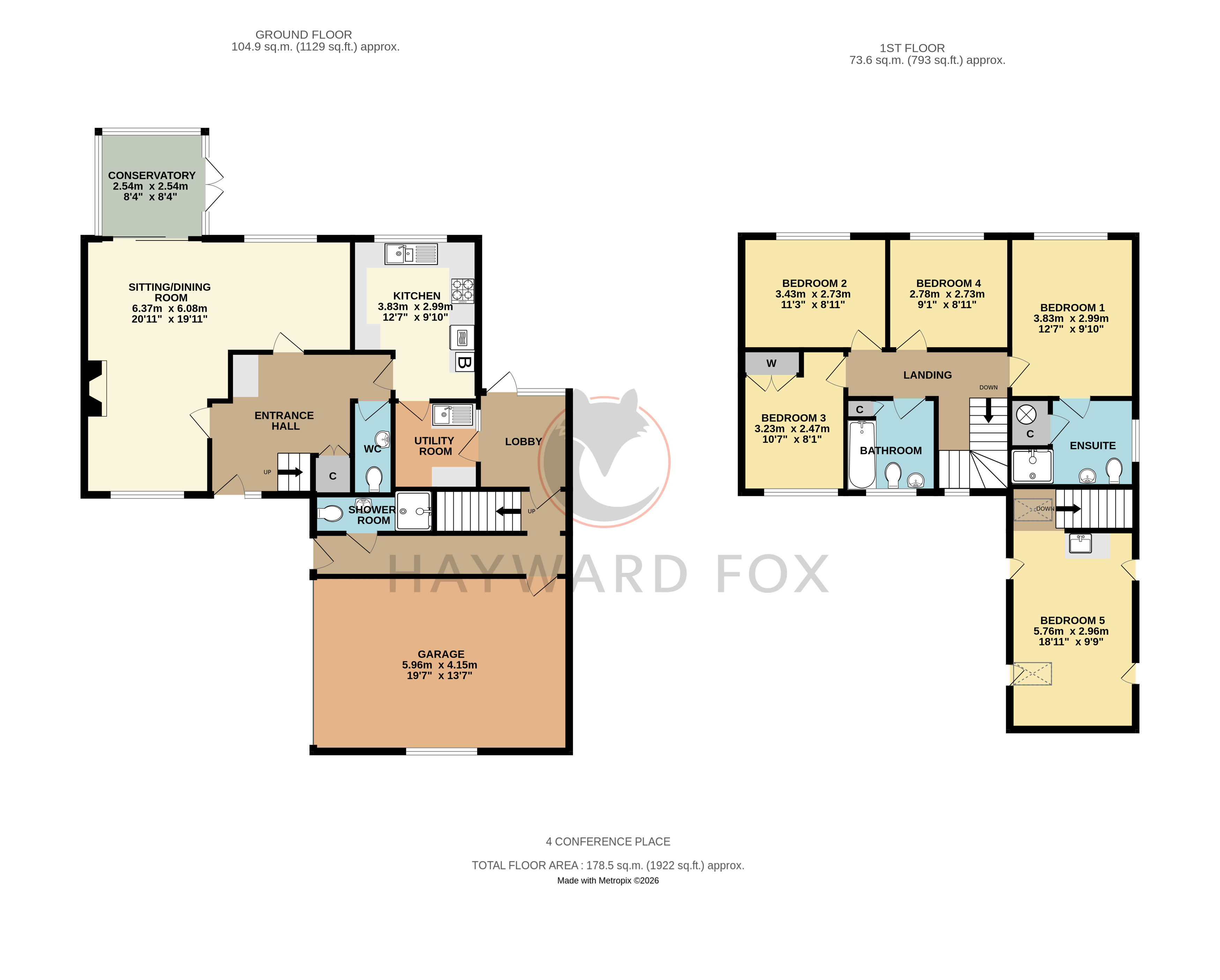 4, Conference Place, Hampshire floorplan