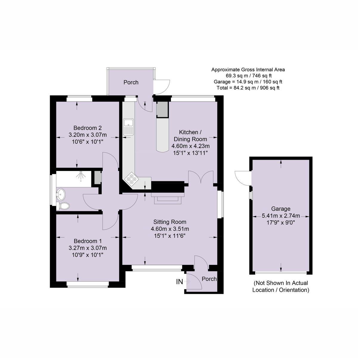 27, Orchard Close, Ringwood floorplan