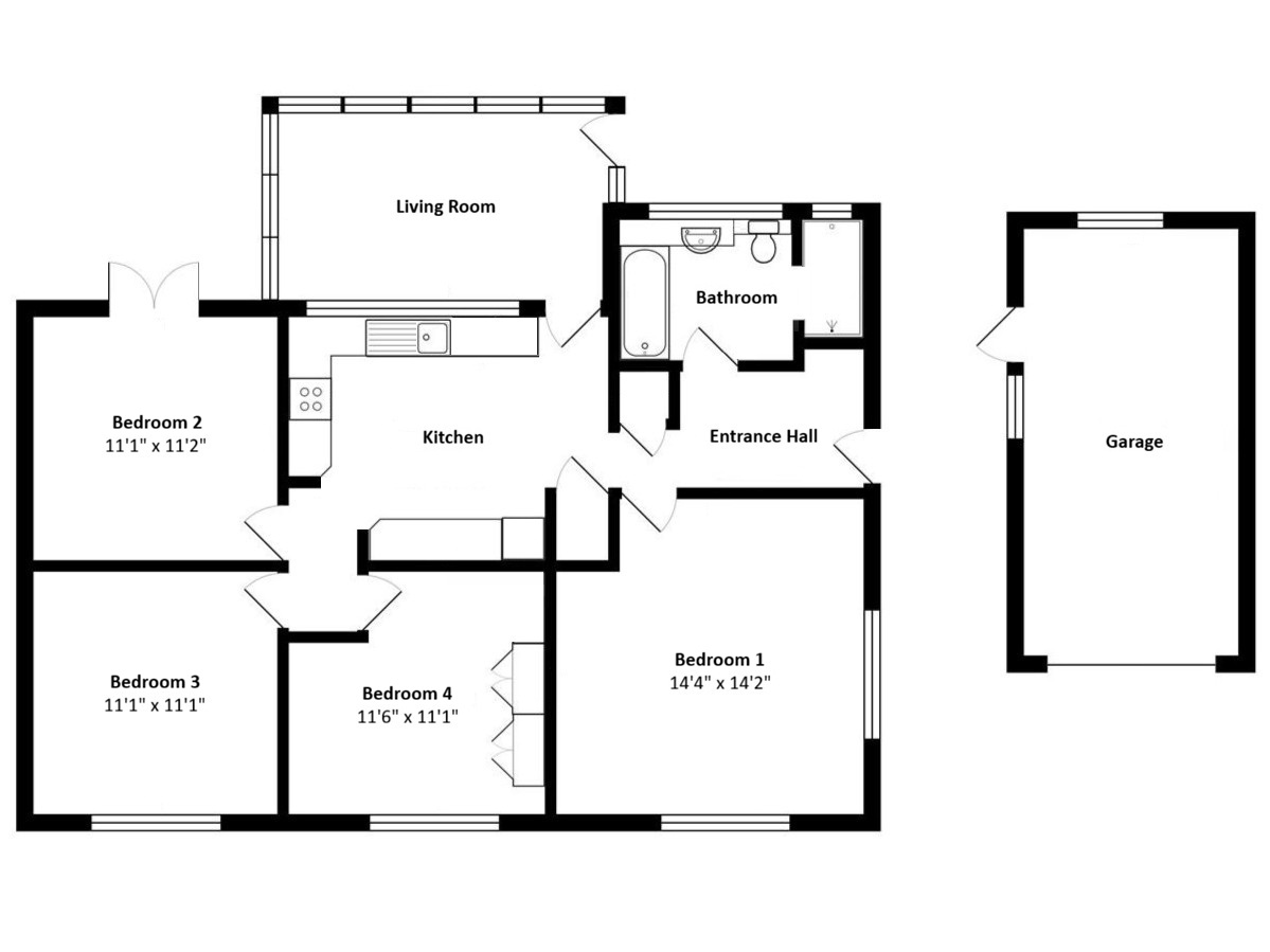 36, Armstrong Road, Englefield Green floorplan