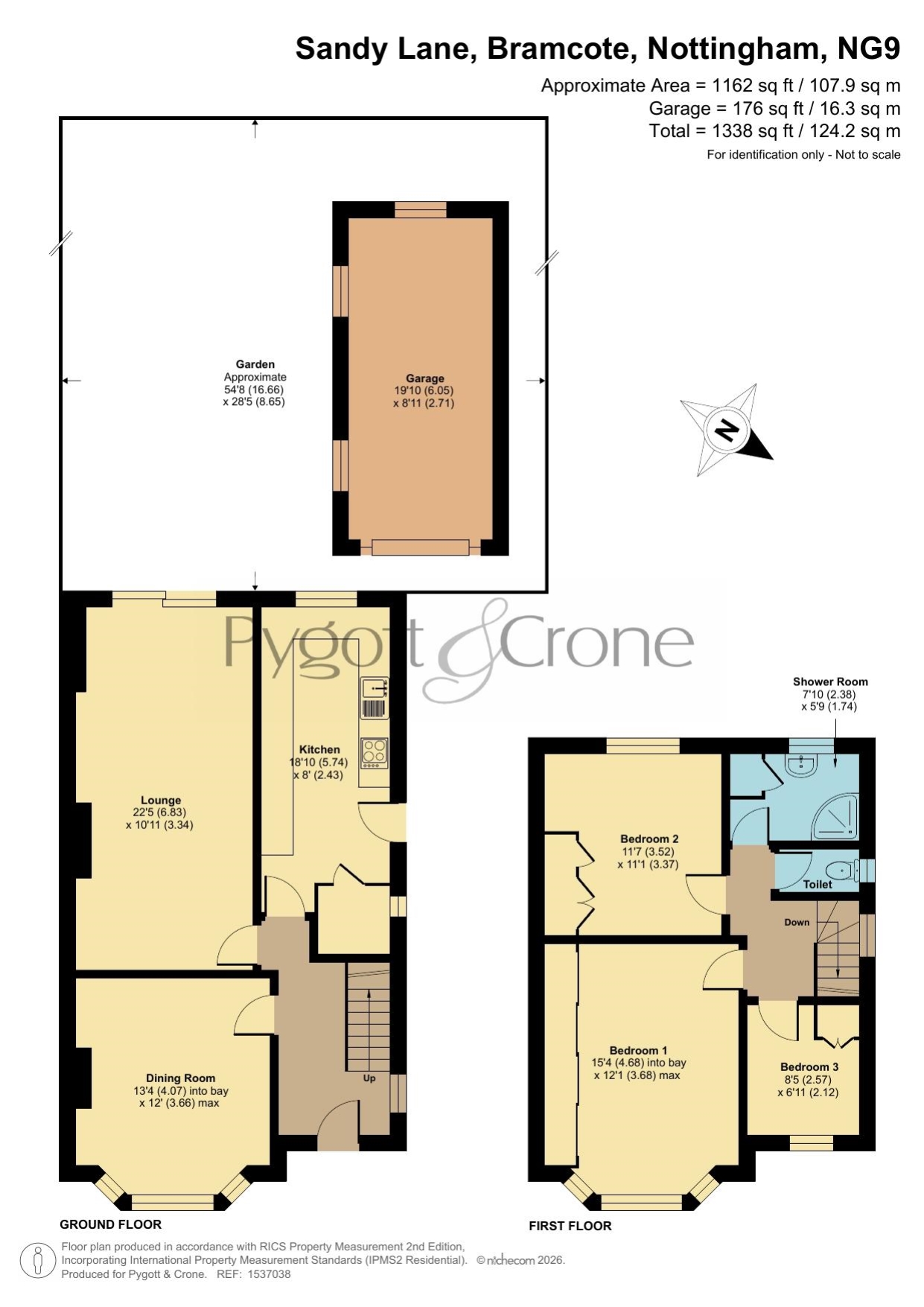 Sandy Lane, Bramcote floorplan