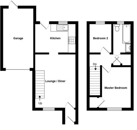 2 Bedrooms End terrace house for sale in Dover Close, Southwater, Horsham RH13