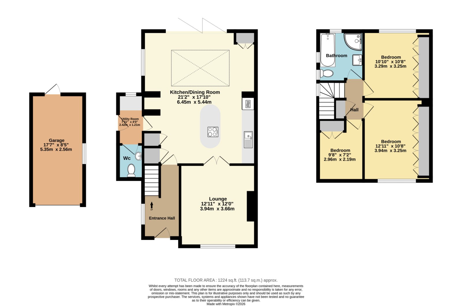 13, Chilton Way, Kent floorplan