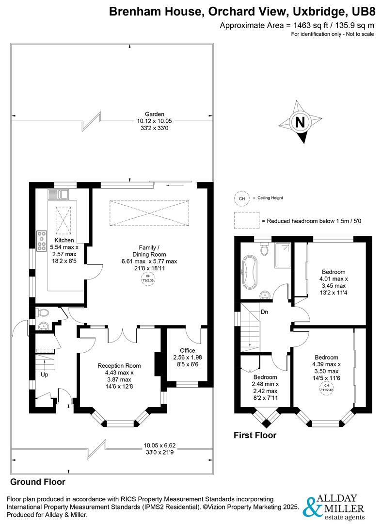 Brenham House, Orchard View, Uxbridge floorplan