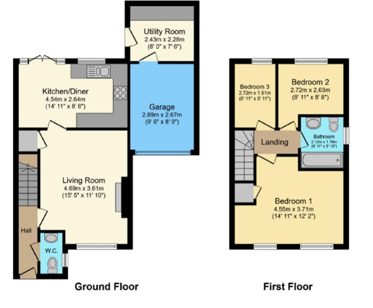Century Close, St. Austell, Cornwall PL25, 3 bedroom semidetached