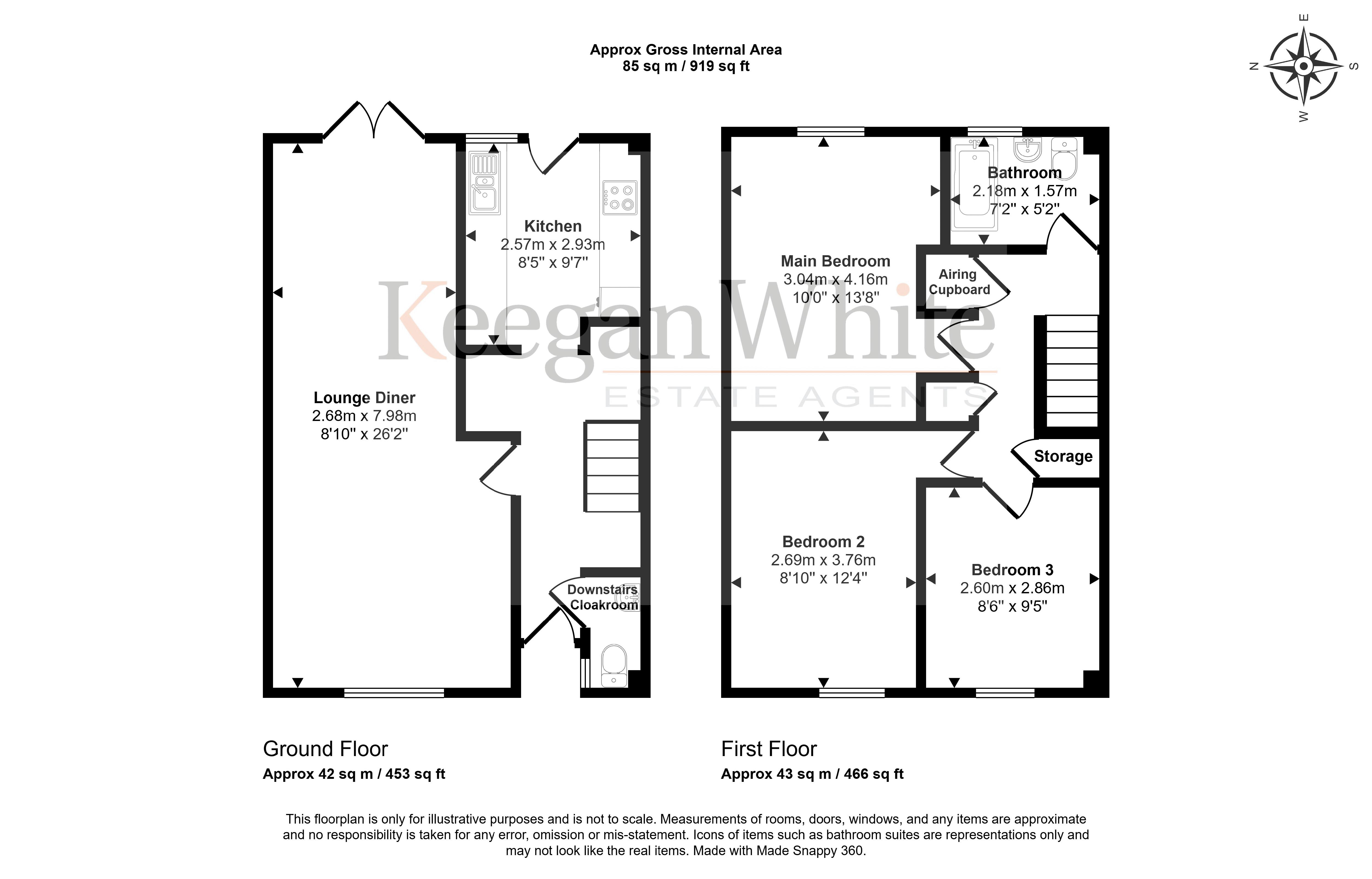 9, Cater Road, High Wycombe floorplan
