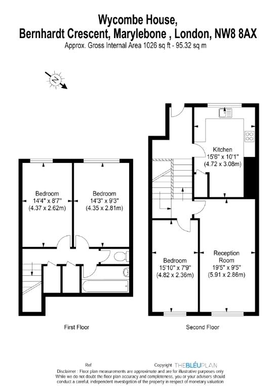 3 Bedrooms  for sale in Wycombe House, 9 Bernhardt Crescent, London NW8