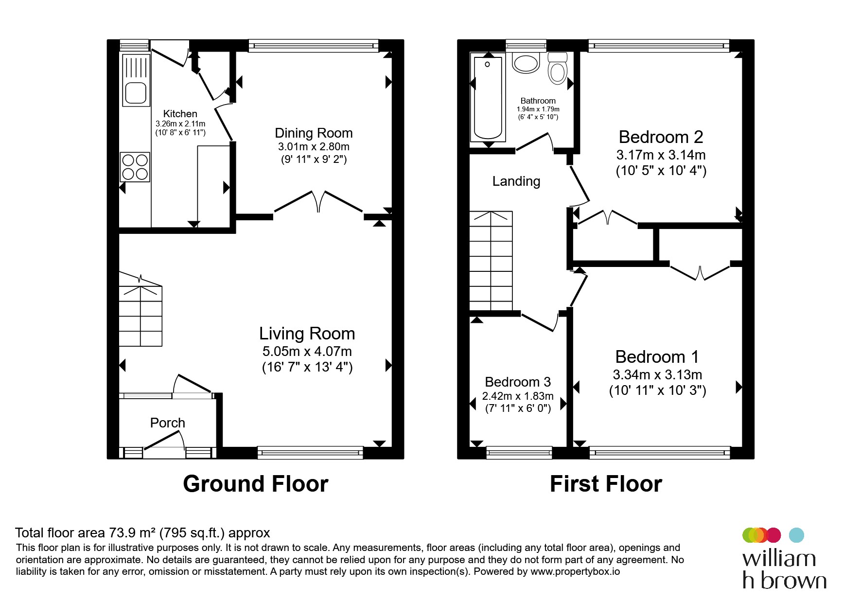 Garland Drive, Leeds floorplan