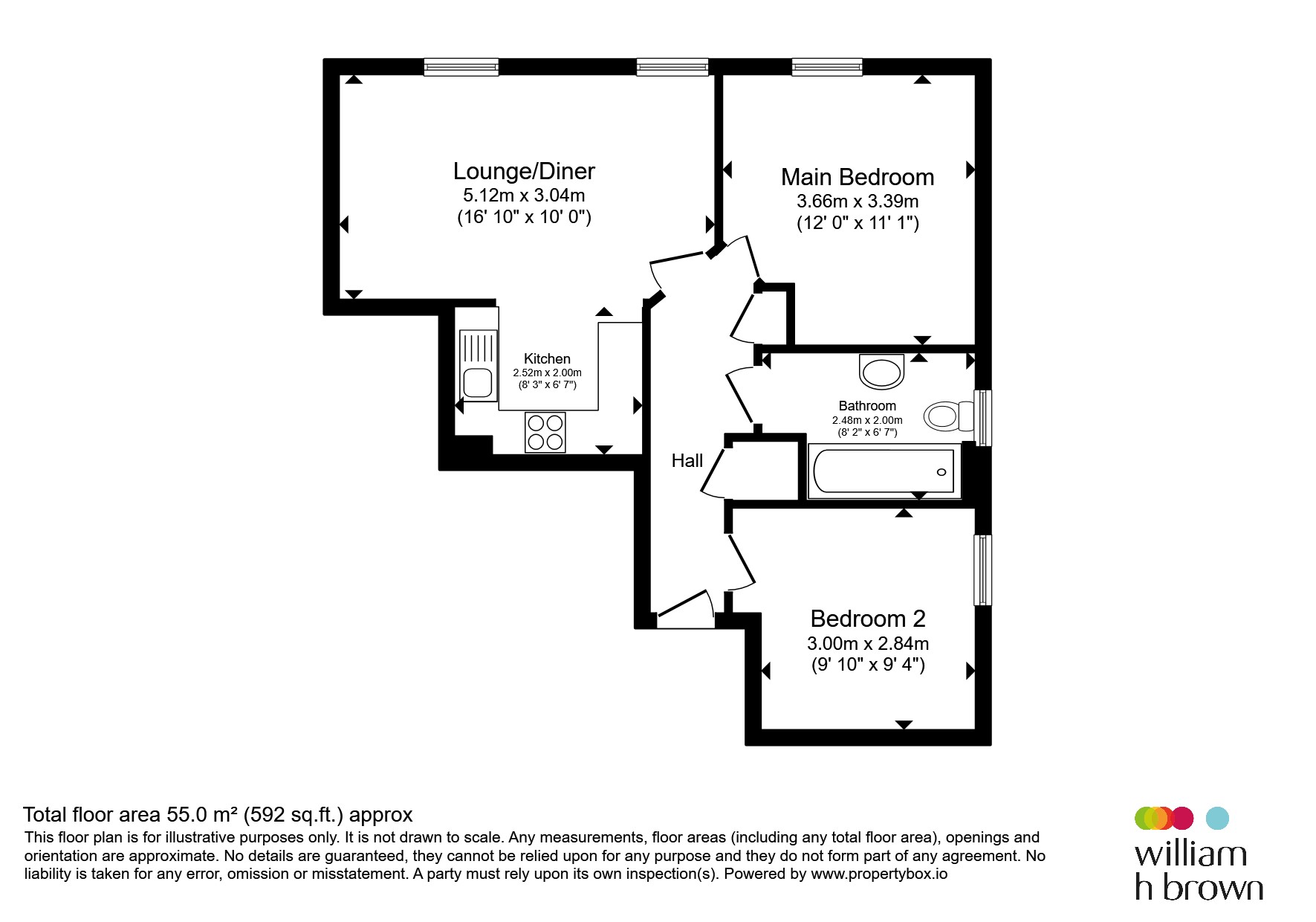 77, Pavior Road, Nottingham floorplan