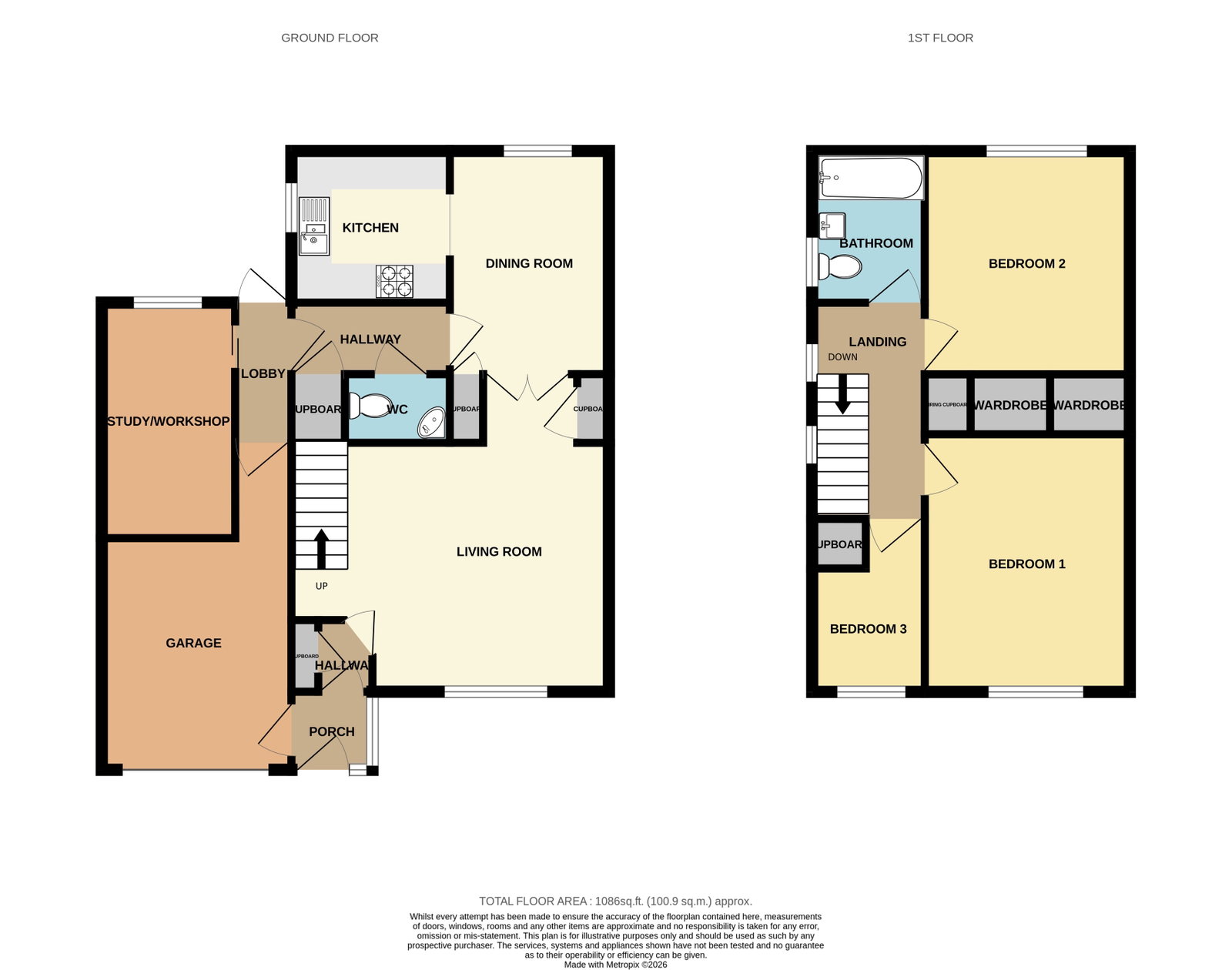 12, Bloomfield Avenue, Bath floorplan