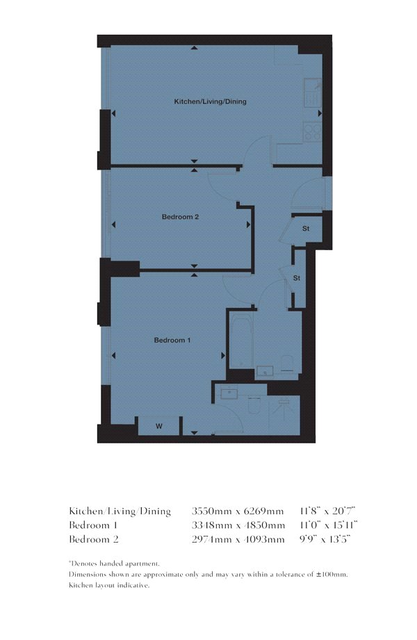 62, Bourchier Court, Sevenoaks floorplan