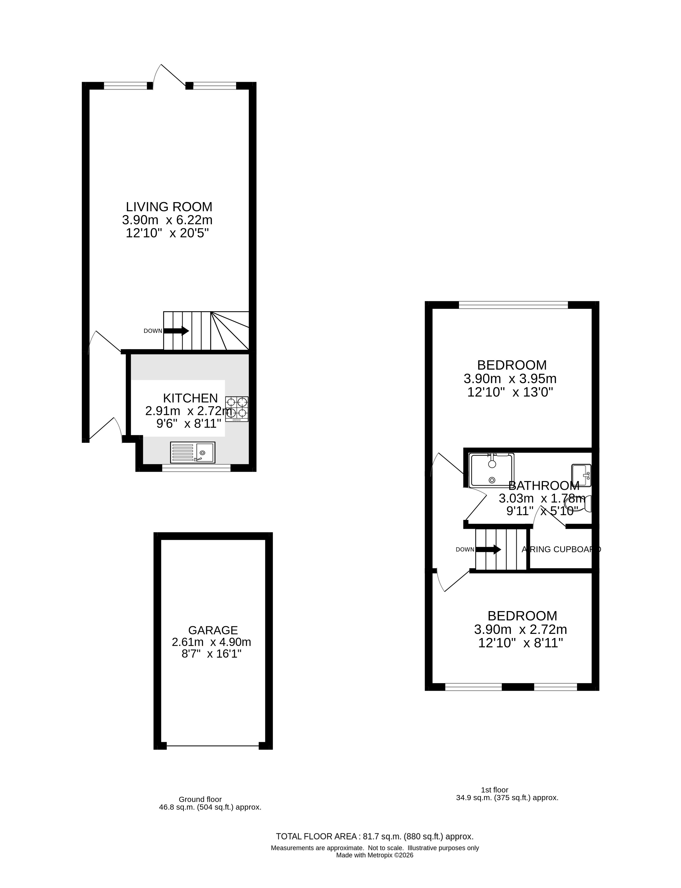 21, Nova Mews, Sutton floorplan