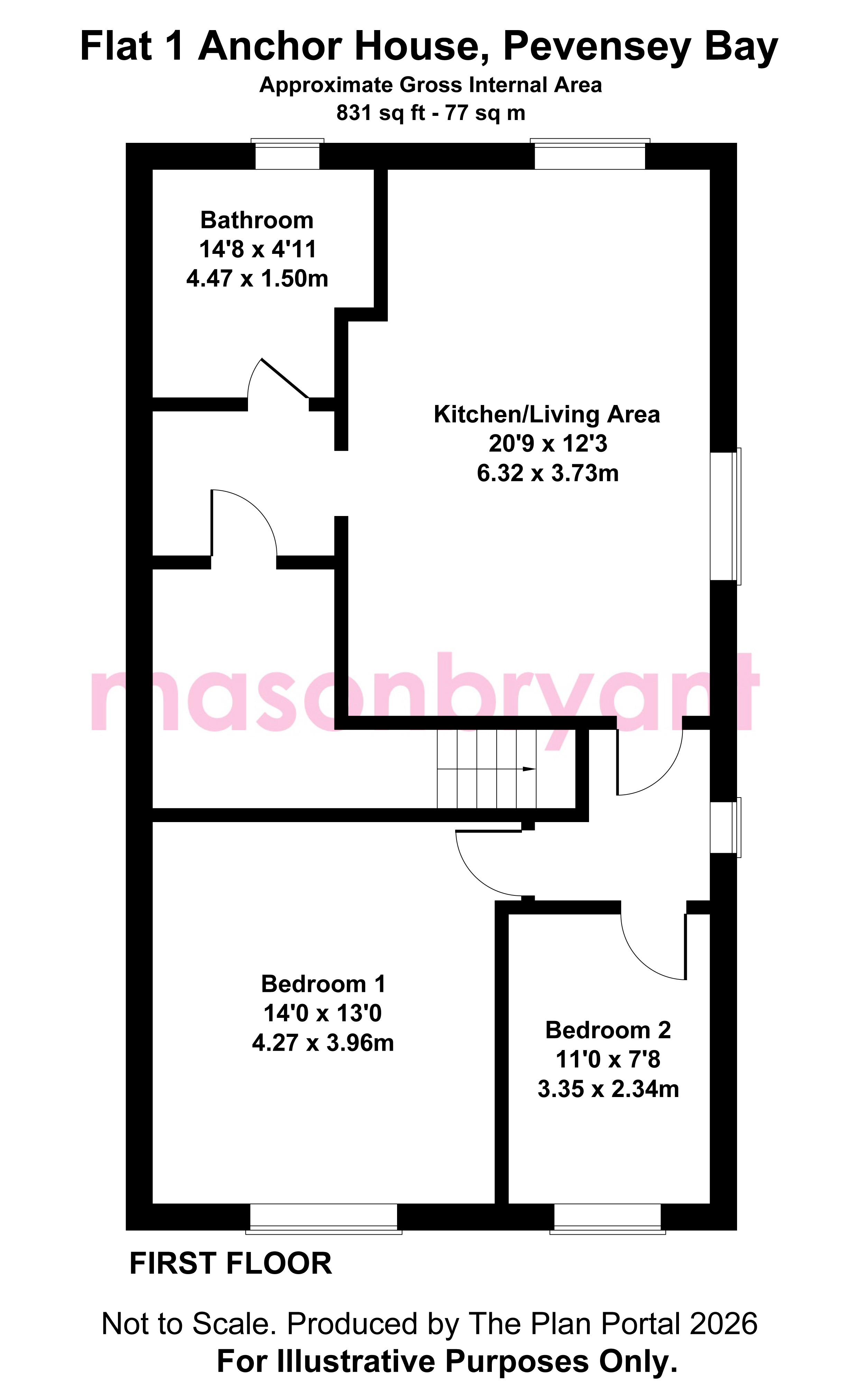 Western Road, BN24 floorplan
