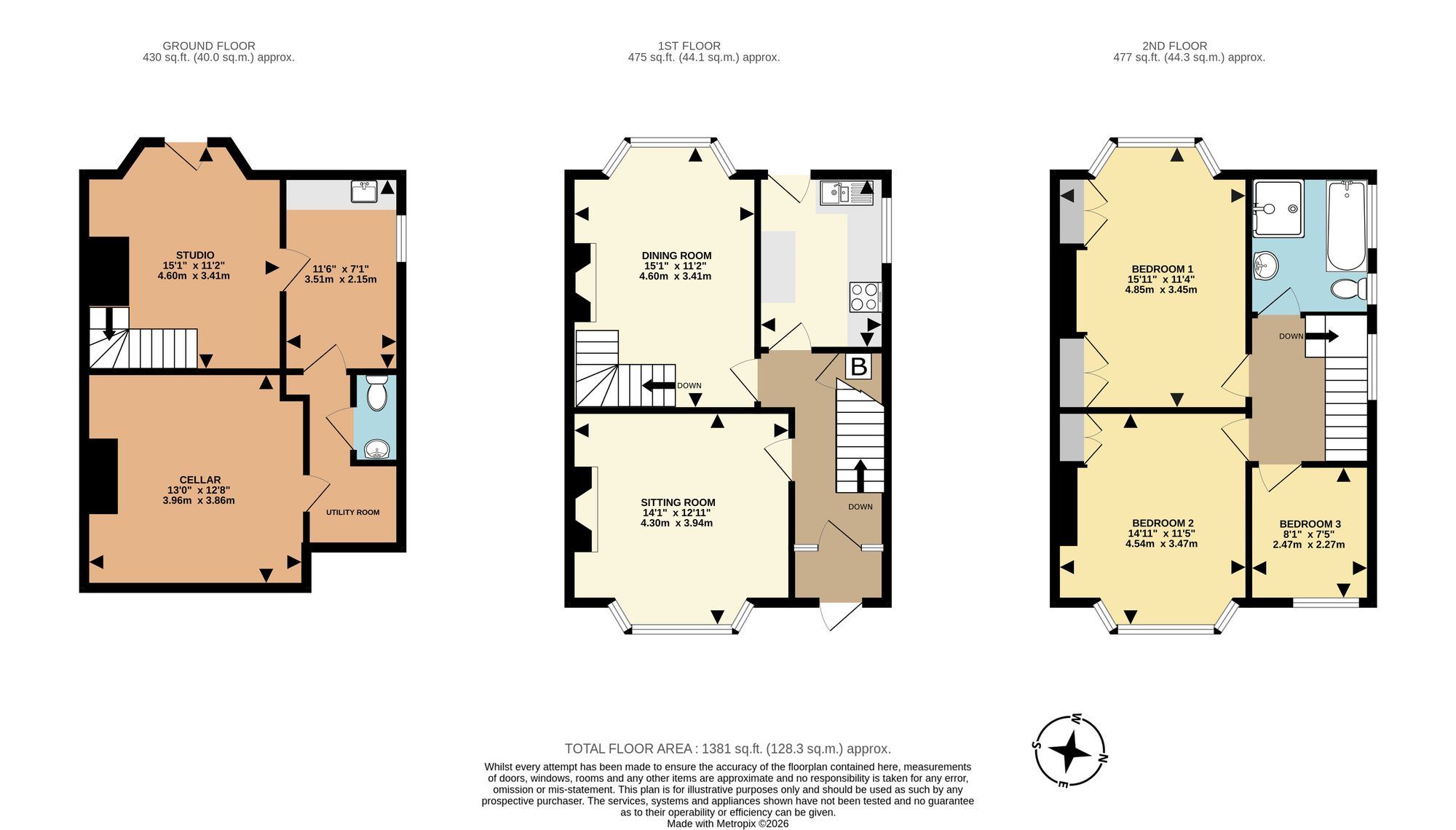 28 Briwere Road, Torquay floorplan