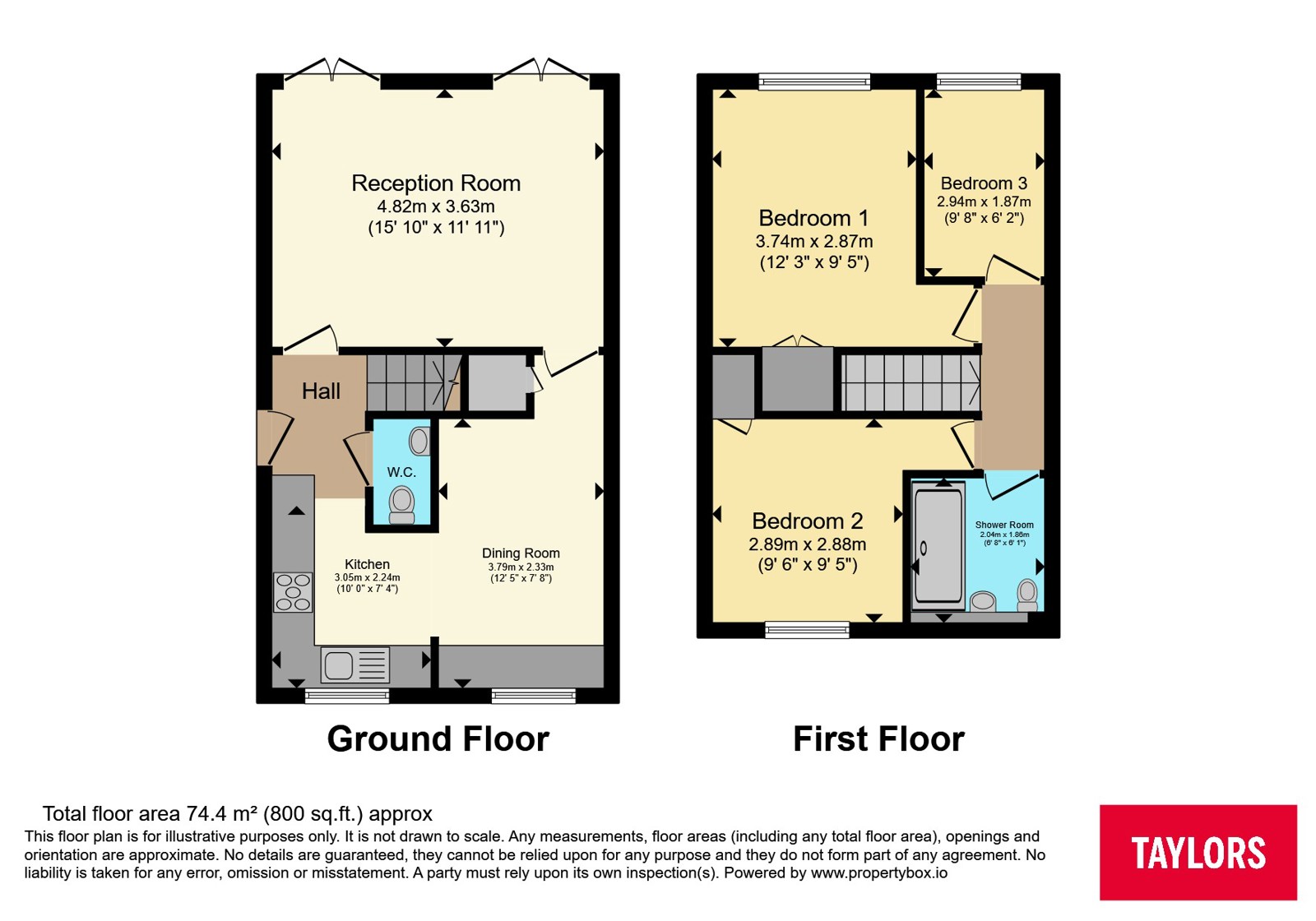 25, Lapwing Close, Avon floorplan