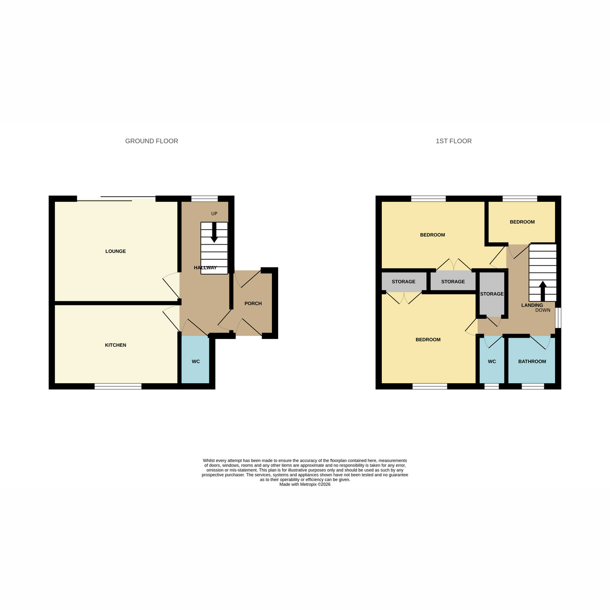 36, Yr Hendre, Nantgarw floorplan