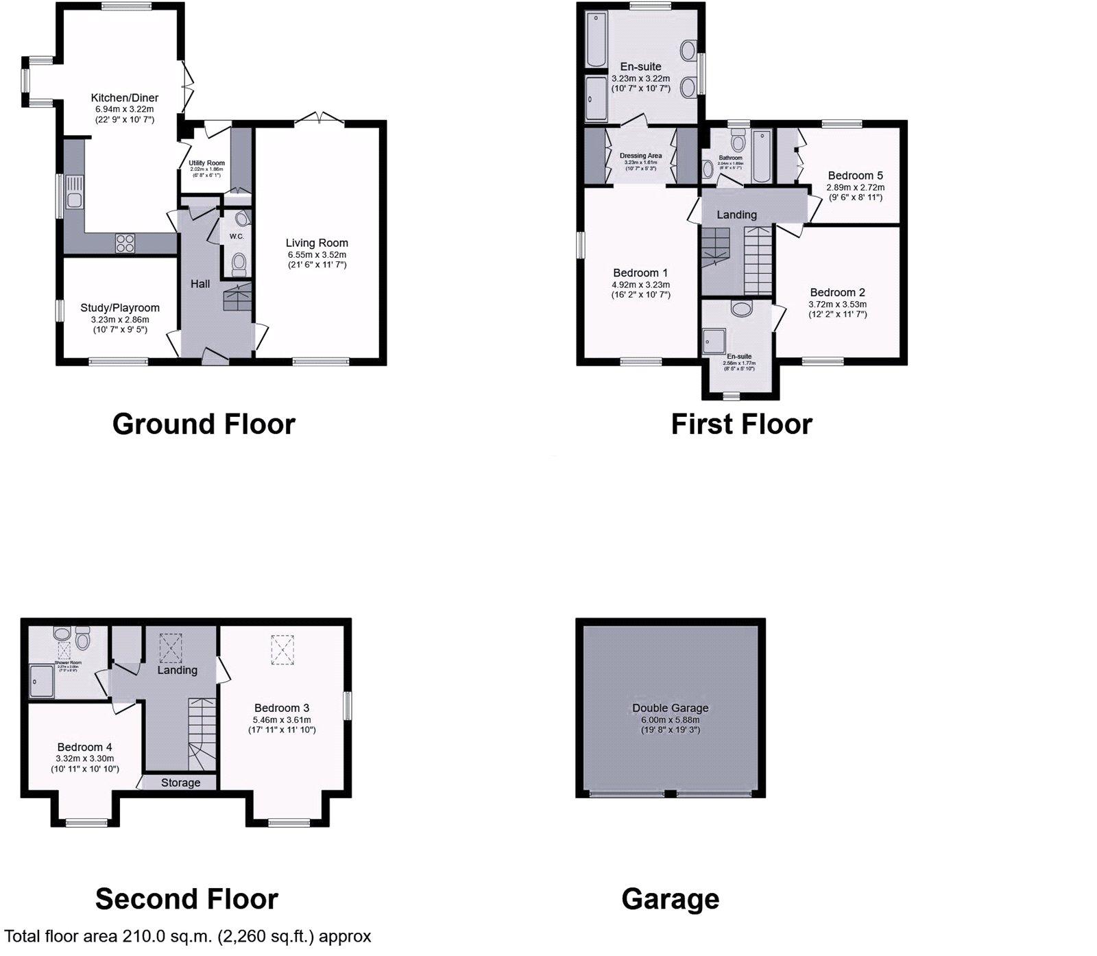 24, Railfield Gardens, Surrey floorplan