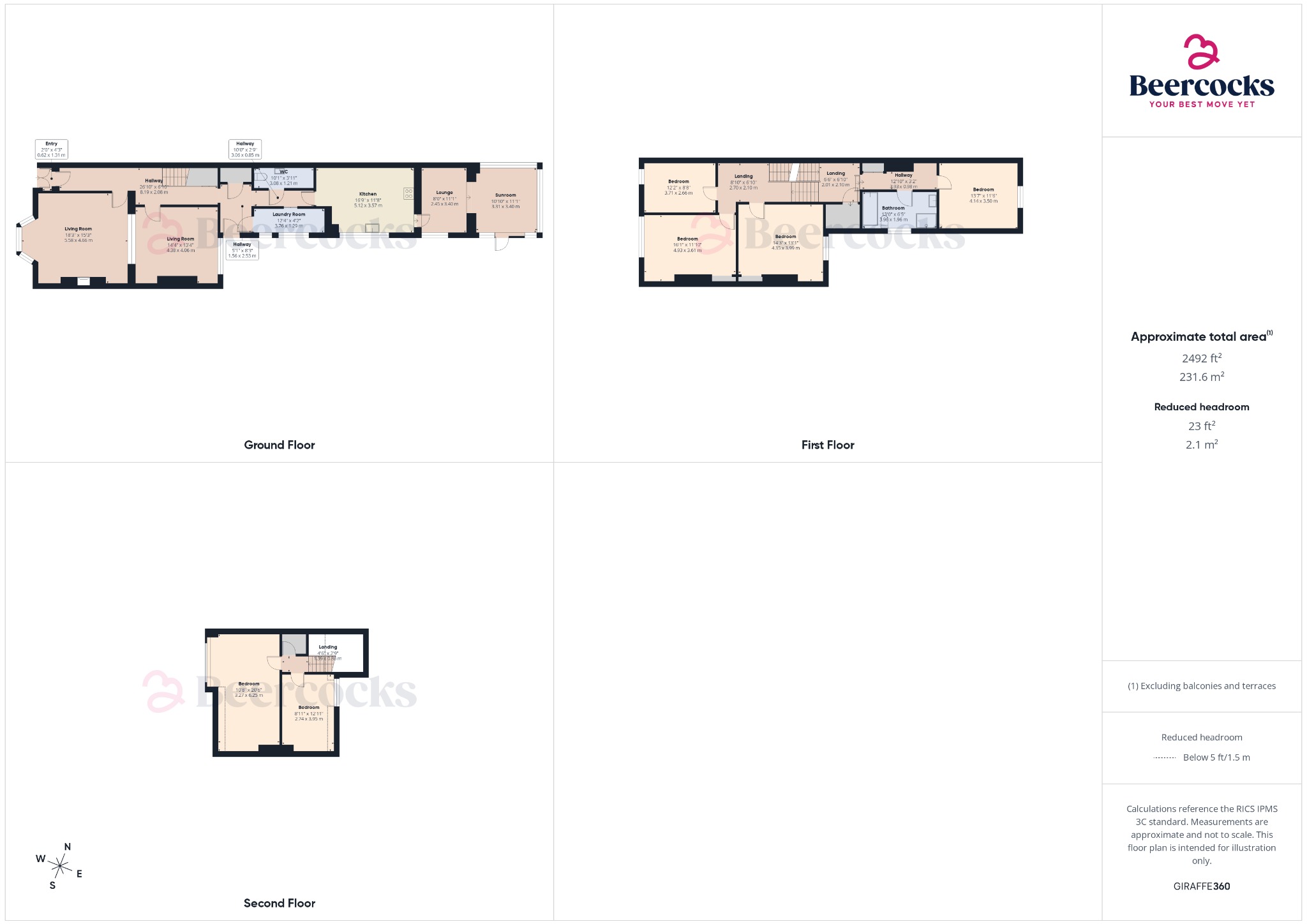 60 Cliff Road, Hornsea, East Riding of Yorkshire floorplan