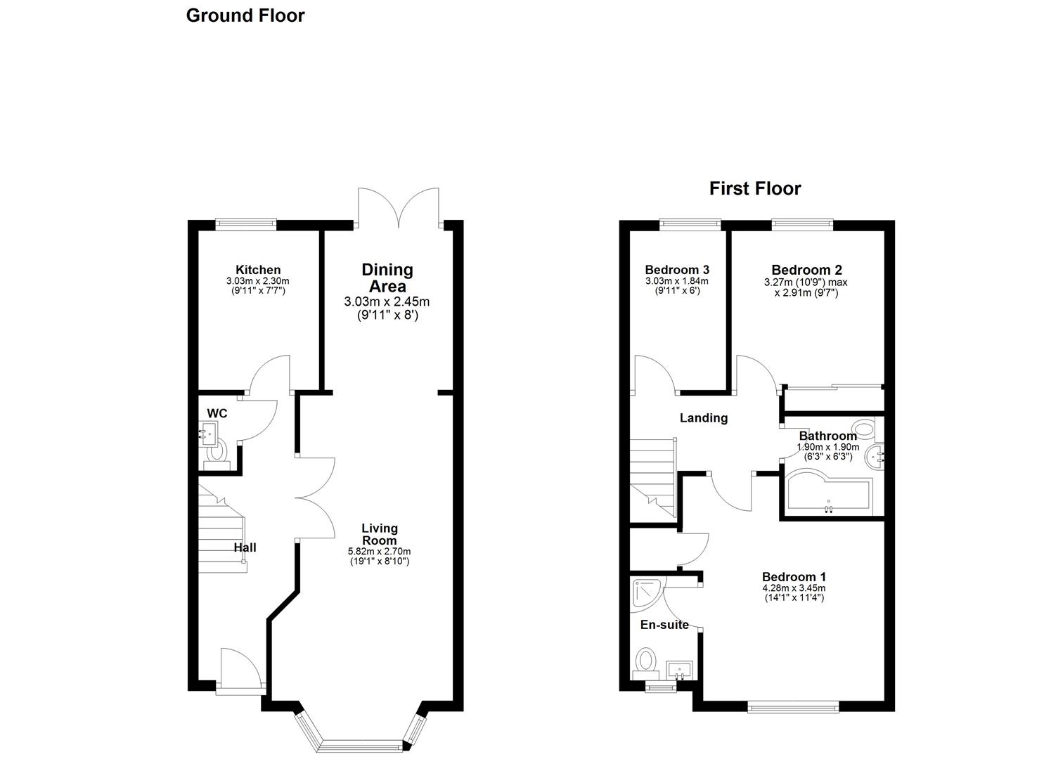 33, Victoria Road, Stanford-le-Hope floorplan