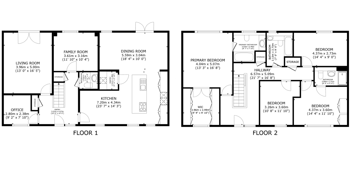 13, Eden Walk, Morpeth floorplan