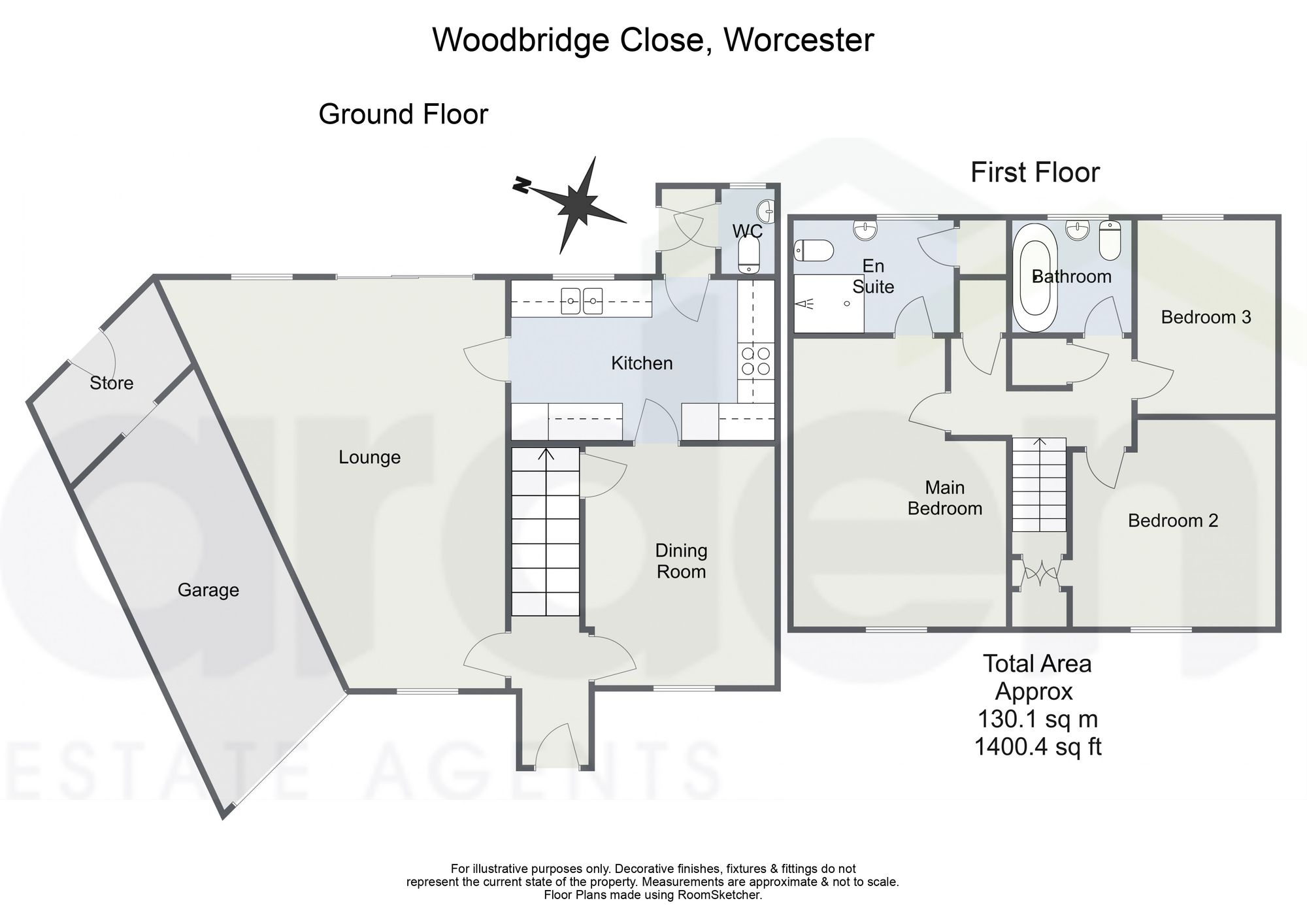 27 Woodbridge Close, Worcester floorplan