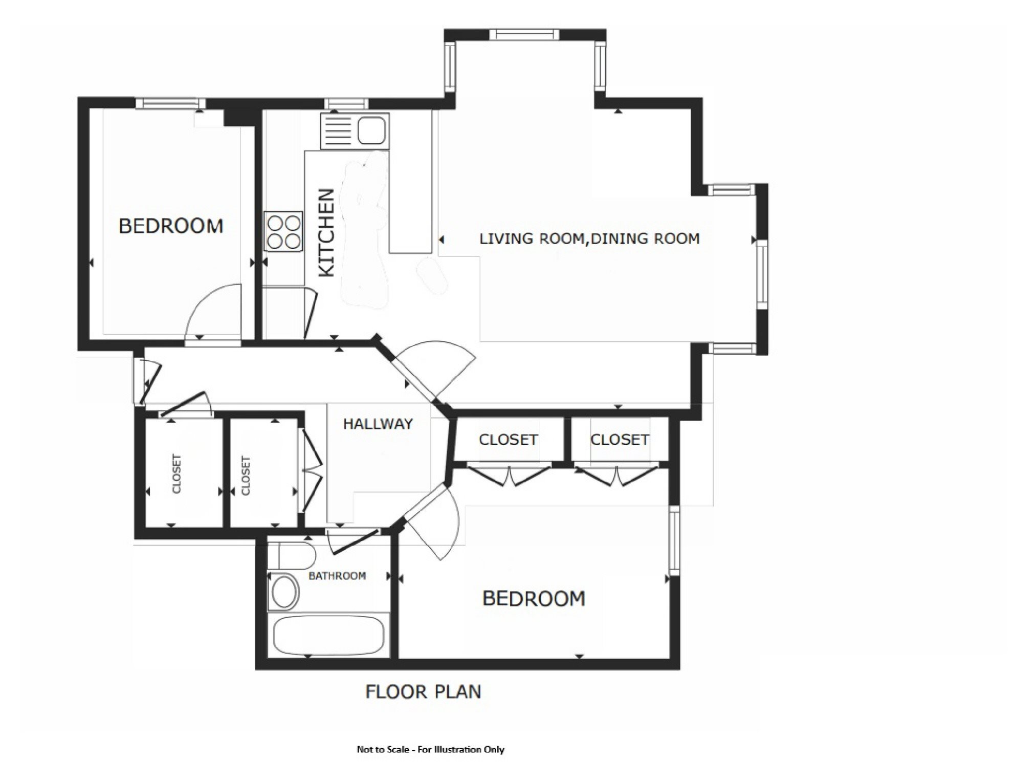8, Kings Mews, Margate floorplan