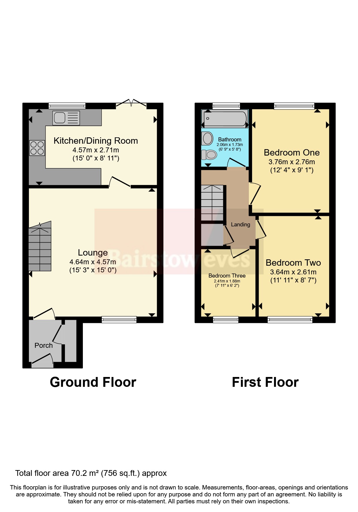 8, Chapel Street, Mansfield floorplan
