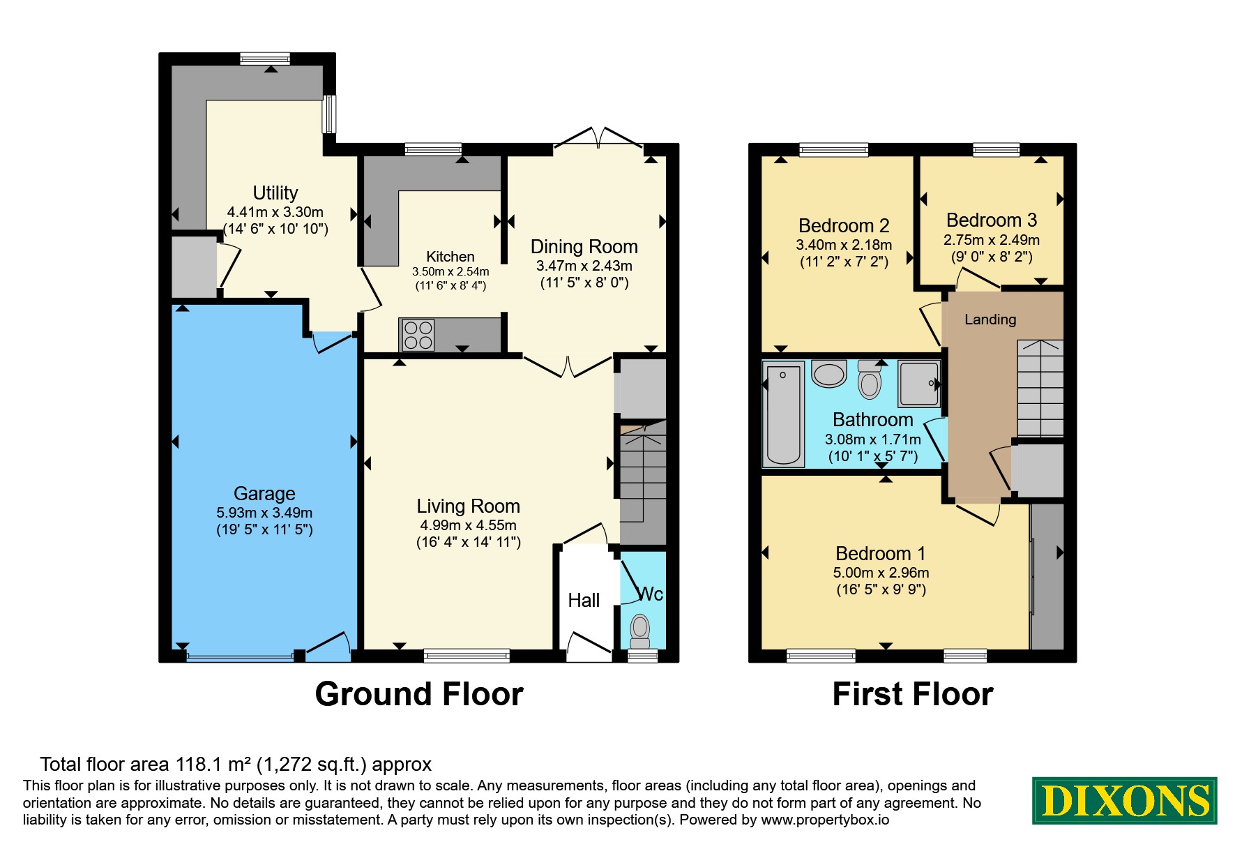 5, Sneyd Lane, Wolverhampton floorplan