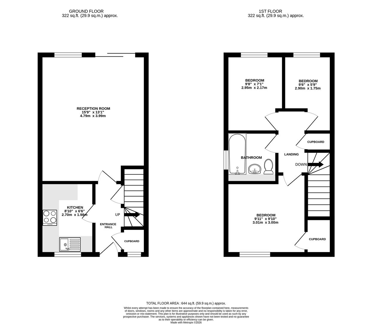 24, Ashdale, Bishop's Stortford floorplan