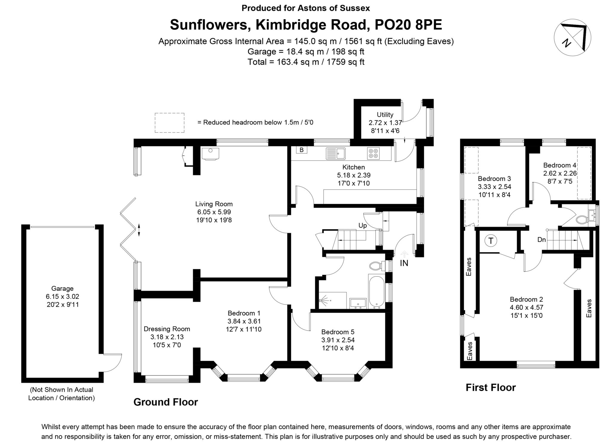 Sunflowers, Kimbridge Road, Chichester floorplan
