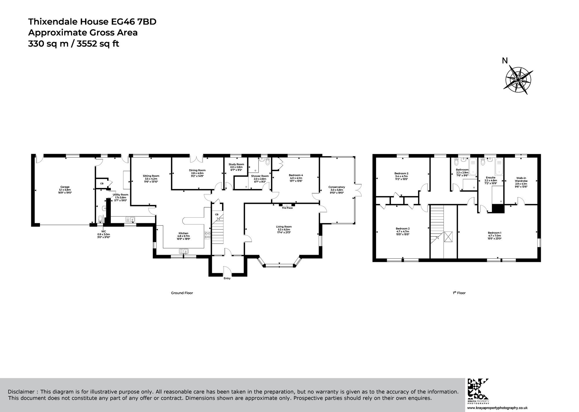 Thixendale House, West Linton floorplan