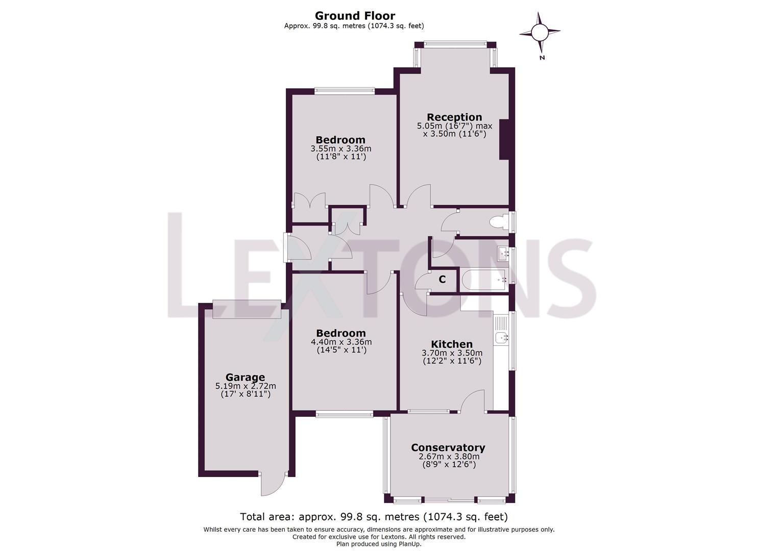 16, Keswick Close, Worthing floorplan
