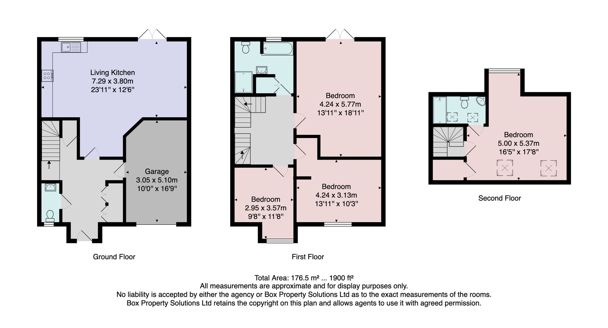 11 Oxford Terrace, Harrogate floorplan