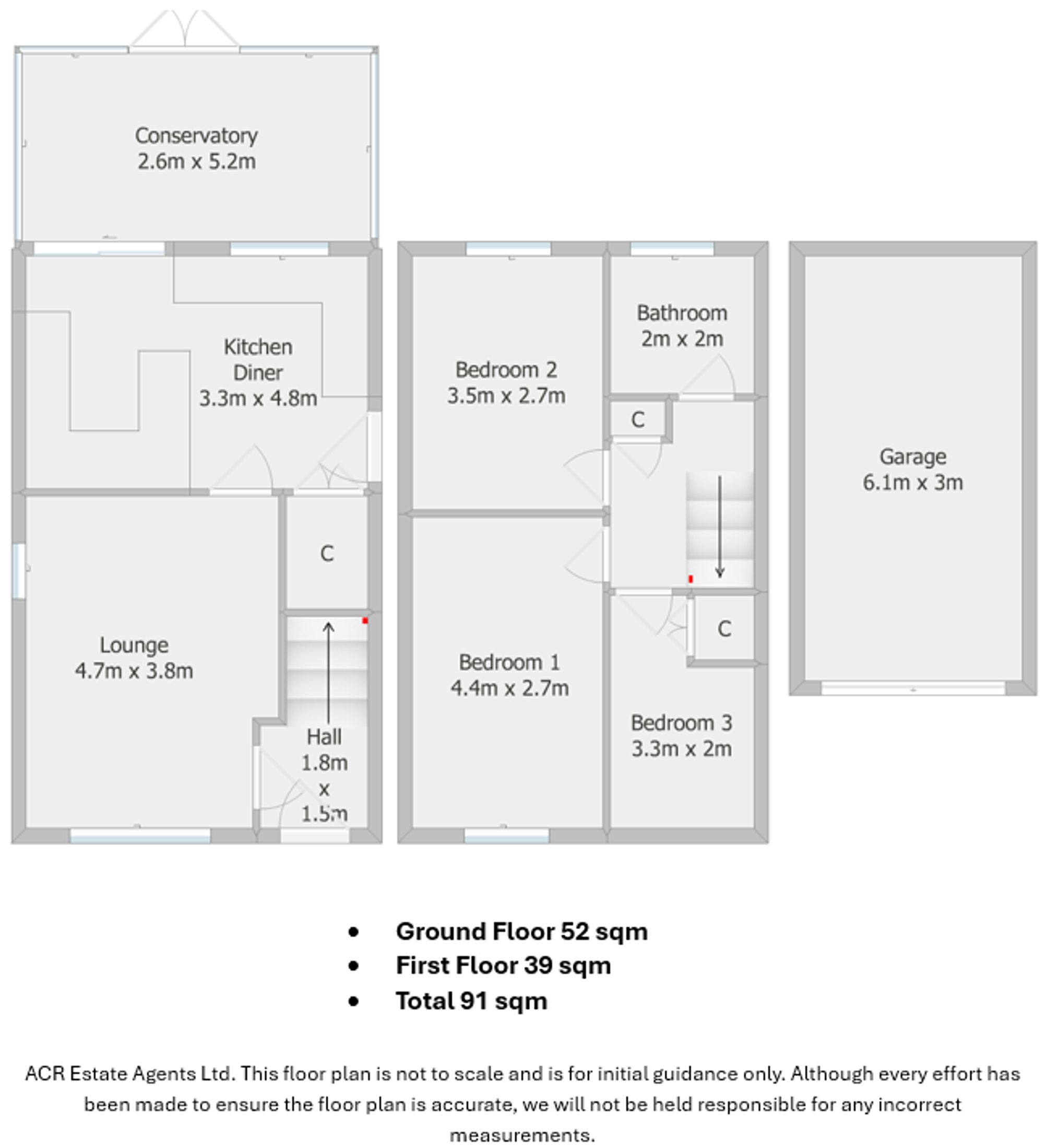 10, The Birches, Westwoodside, DN9 floorplan
