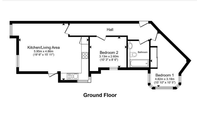 3, Waterford House, Brentwood floorplan