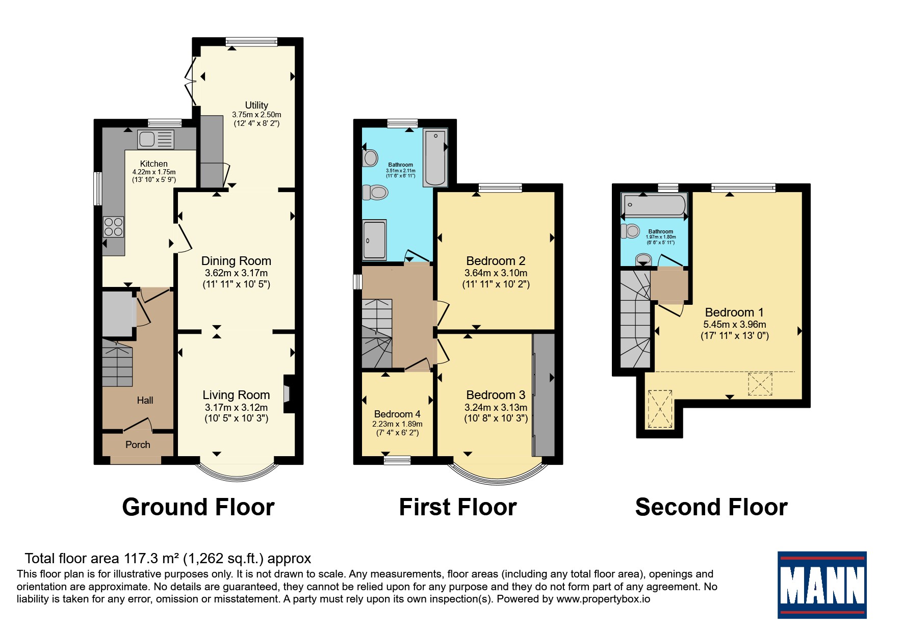 80, Allington Drive, Kent floorplan
