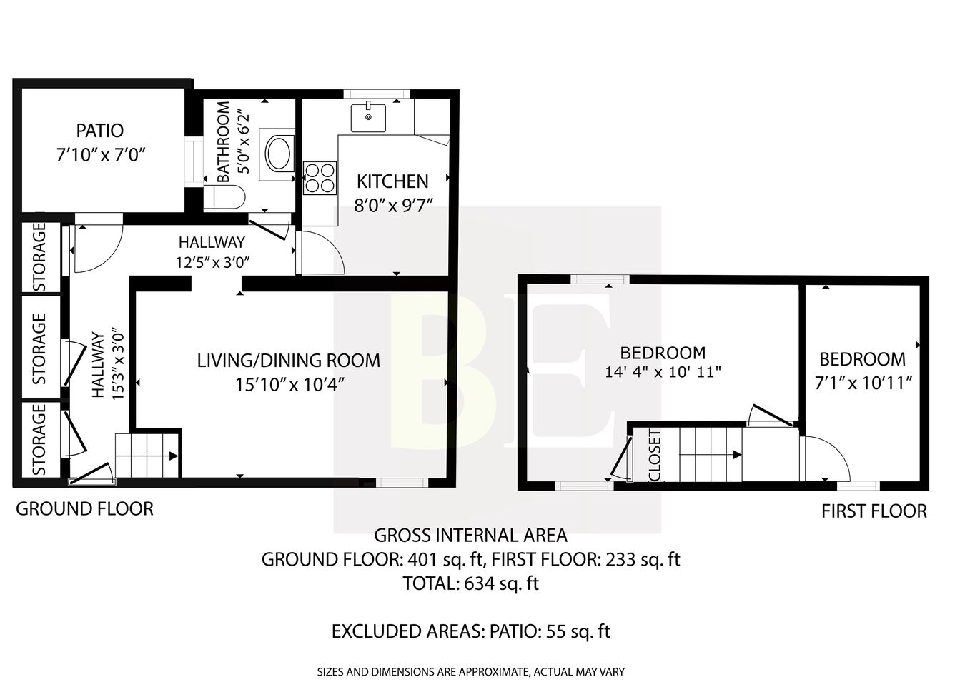 The Lodge, Savile Street, St Helier floorplan