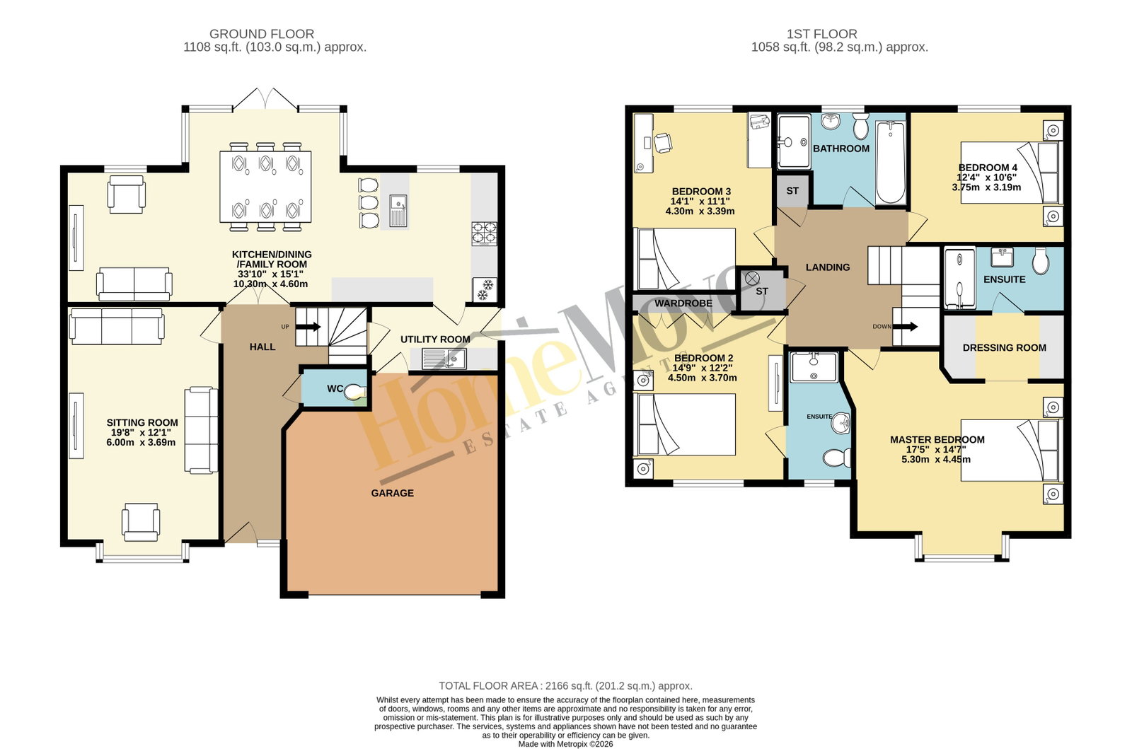 3 Hardy Road, Market Harborough floorplan