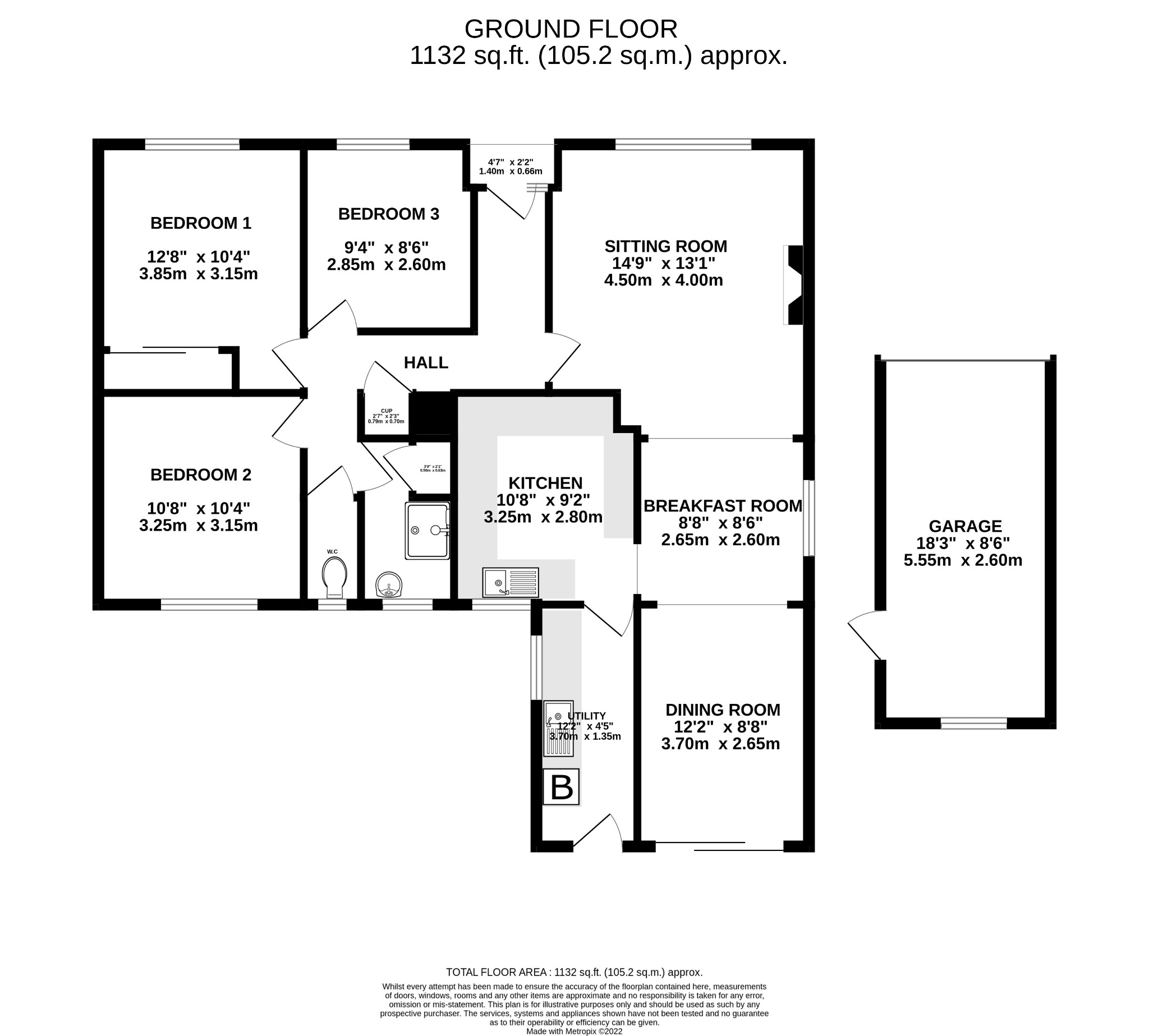 Thetford Way, South Wootton, King's Lynn PE30, 3 bedroom detached