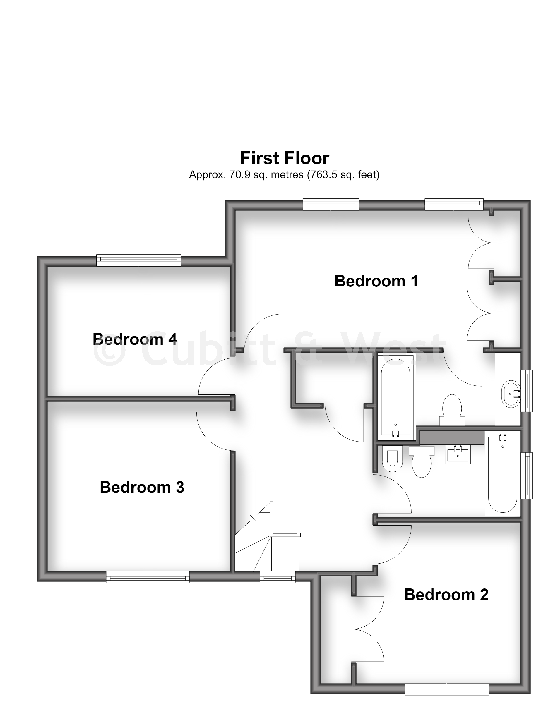 8, Marrels Wood Gardens, Waterlooville floorplan