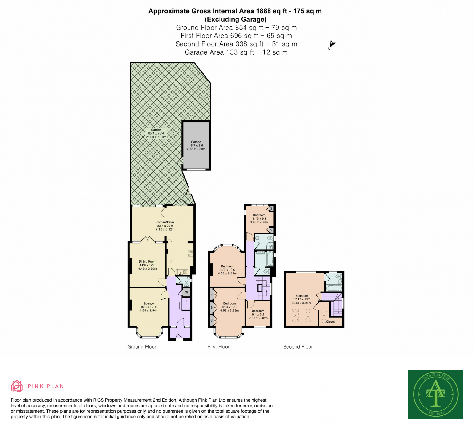 196 Winchmore Hill Road, Winchmore Hill, London floorplan